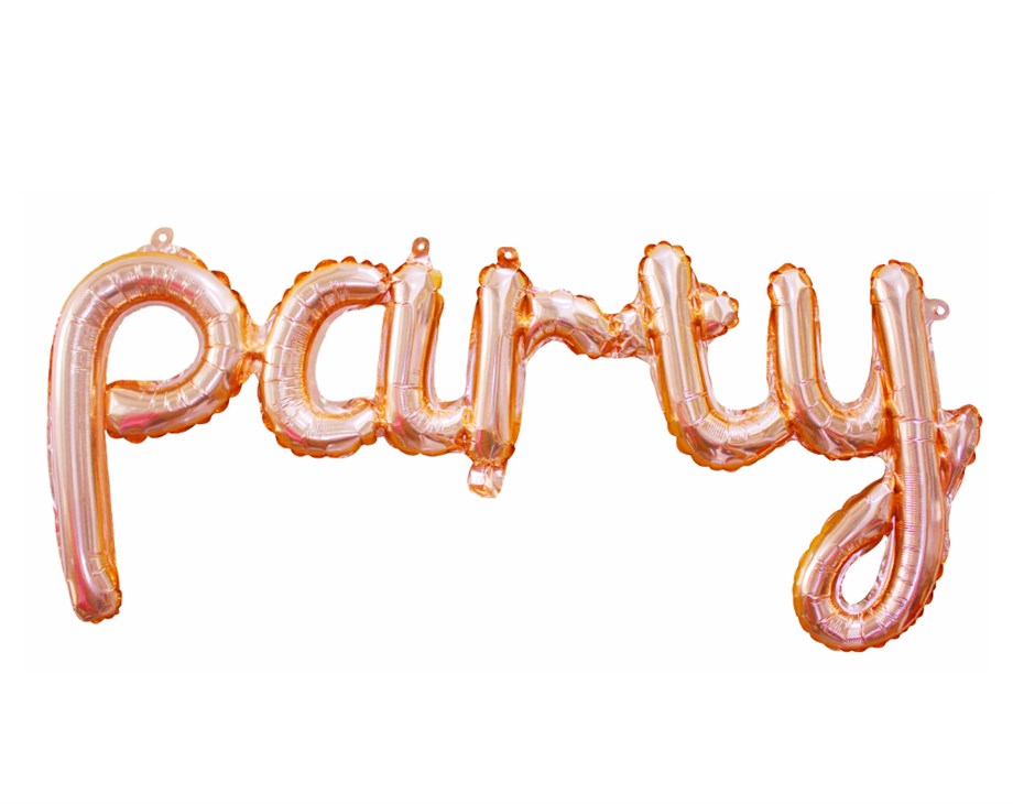 FOL-PART/ROSE GOLD PARTY BALON | AdanaPastaMalzemeleri.com FOL-PART/ROSE GOLD PARTY BALON