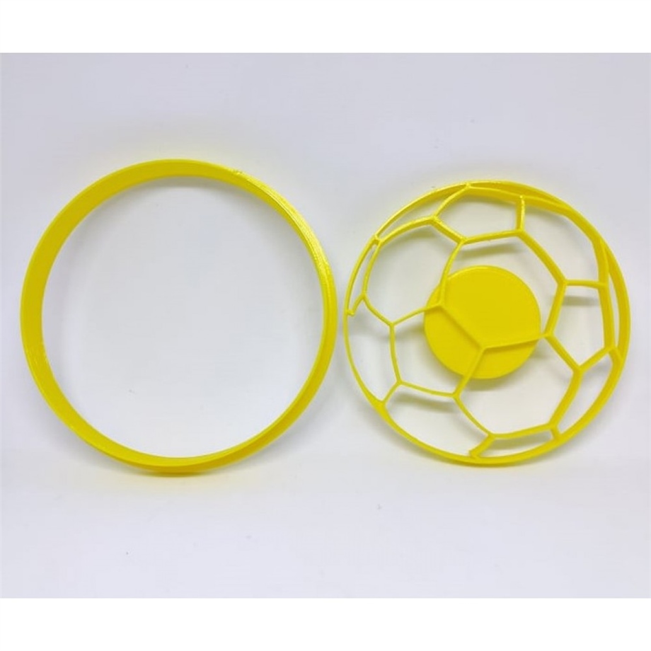 FUTBOL TOPU DAMGASI VE DIŞ KESİCİSİ 2 PARÇA 8 CM