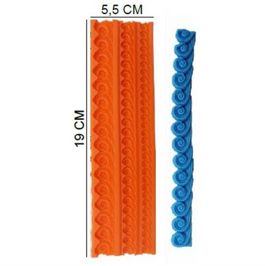 HG-296 DALGA DESEN ZİNCİR 3 LÜ SİLİKON KALIP 19 X 5.5cm | AdanaPastaMalzemeleri.com
 HG-296 DALGA DESEN ZİNCİR 3 LÜ SİLİKON KALIP 19 X 5.5cm