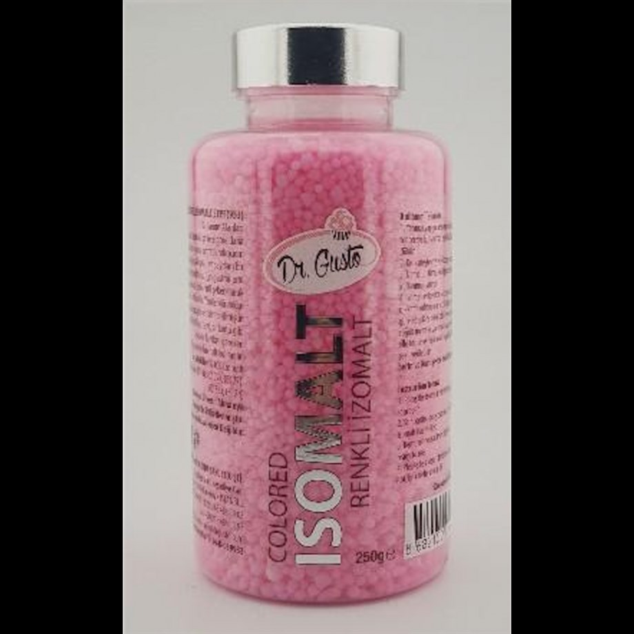 İSOMALT ŞEKER PEMBE 250 GR DR GUSTO