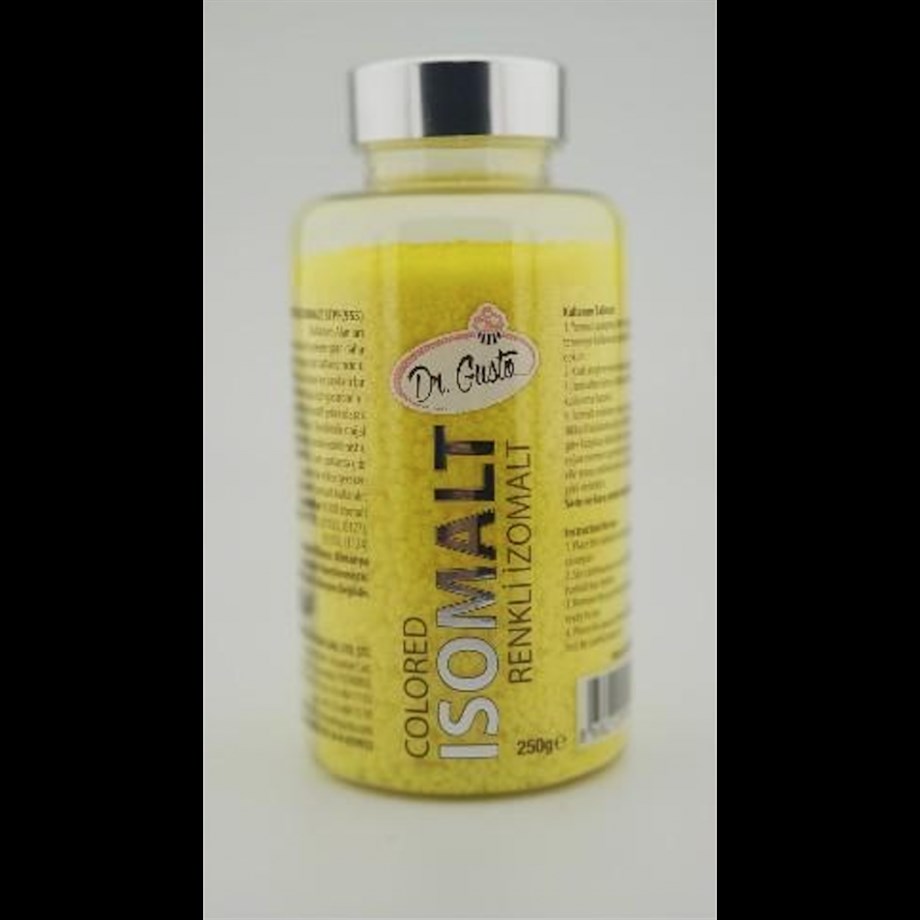 İSOMALT ŞEKER SARI 250 GR DR GUSTO