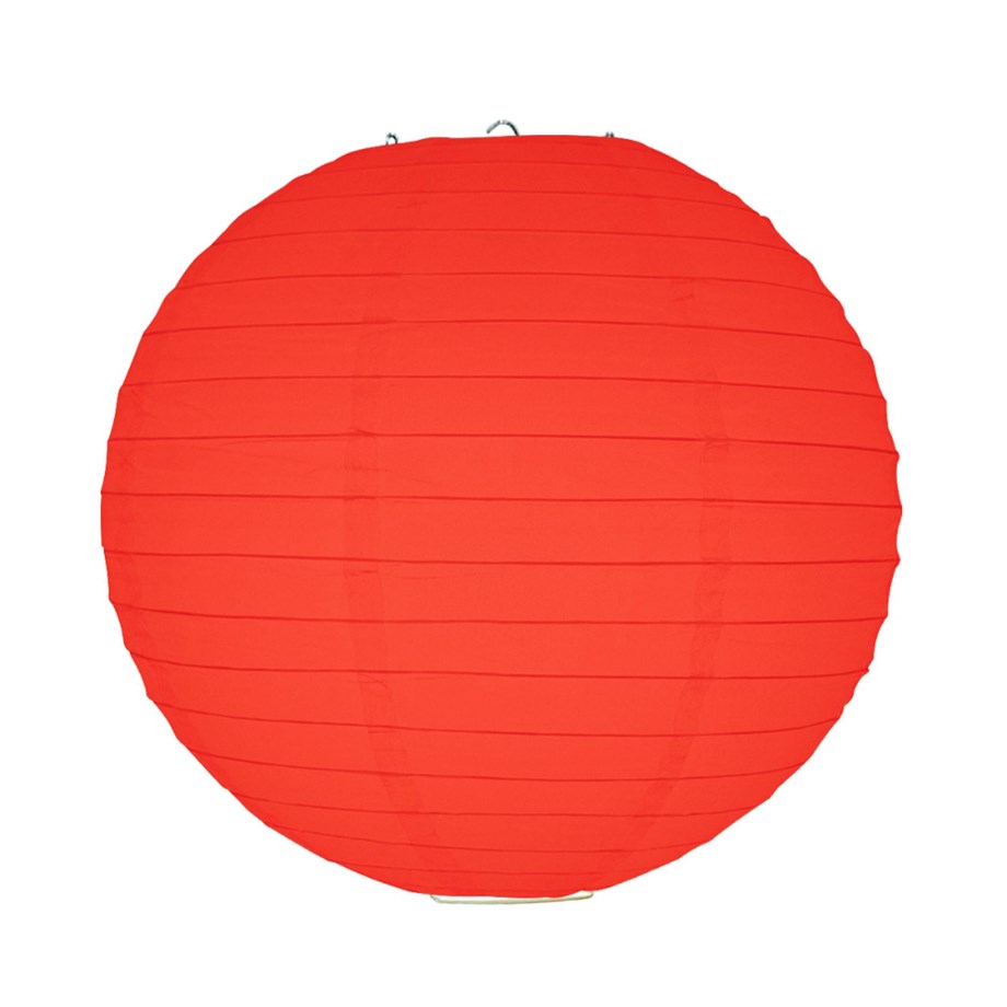 KF-033 KIRMIZI KAĞIT DEKOR FENER 30 CM