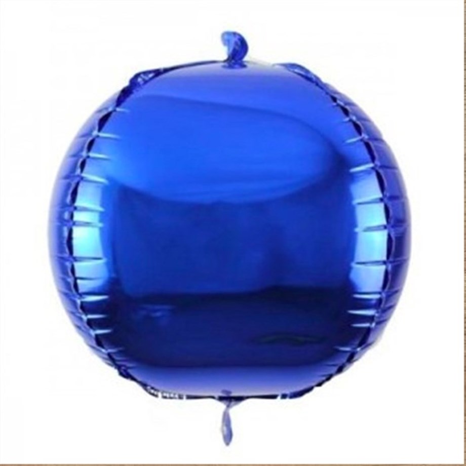 KÜRE BALON FOLYO MAVİ 18 INCH | AdanaPastaMalzemeleri.com KÜRE BALON FOLYO MAVİ 18 INCH