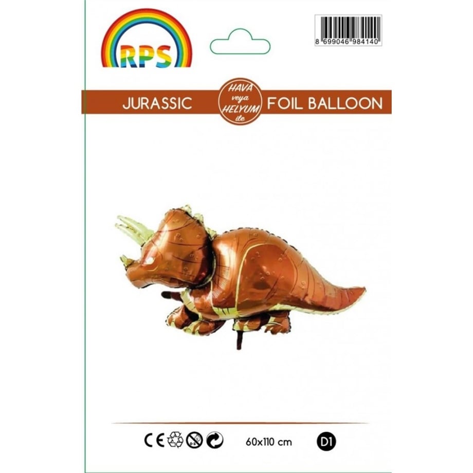 RPS DİNAZOR JURASSİC PARK D1 FOLYO BALON