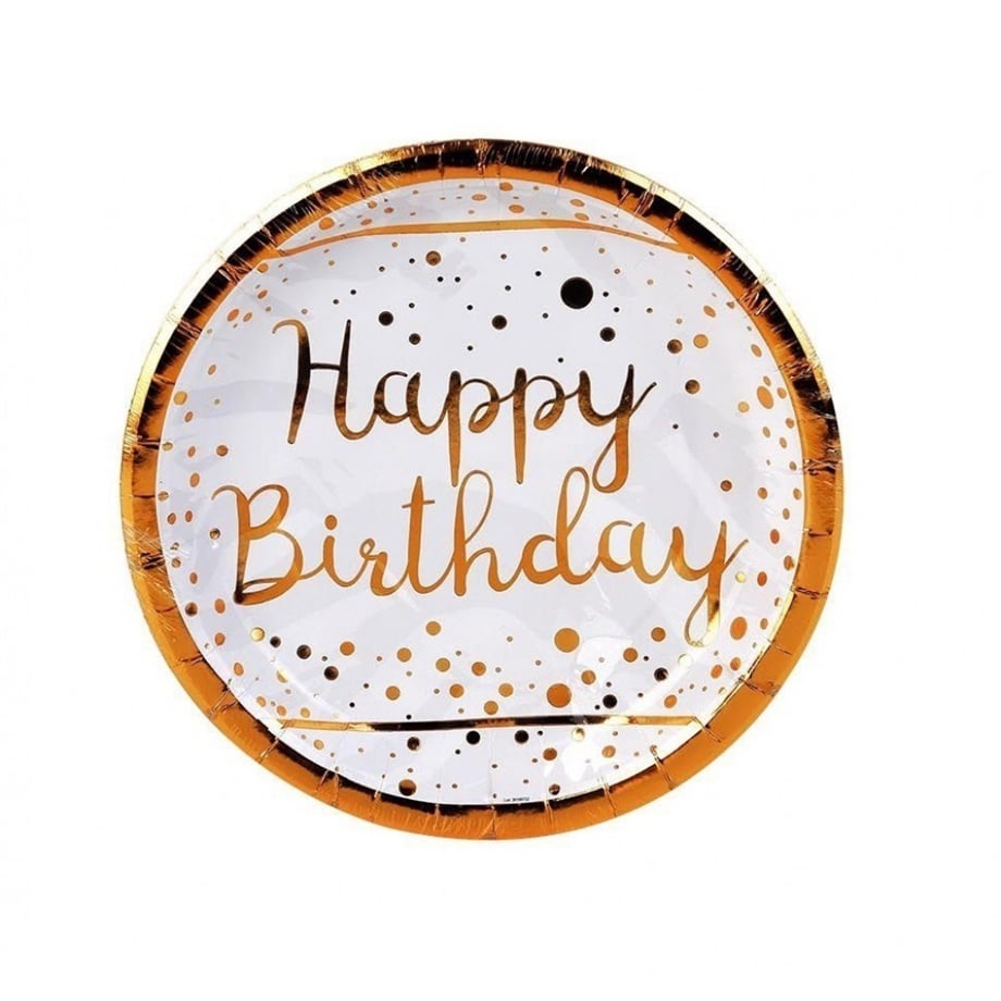 TABAK GOLD HAPPY BIRTHDAY VARAK BASKILI BEYAZ
