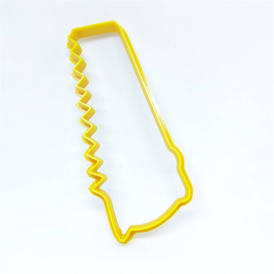 TESTERE KURABİYE ŞEKER HAMURU KALIBI