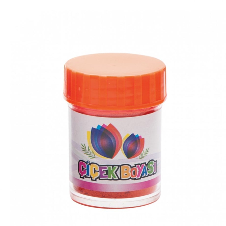 TURUNCU OPAK ÇİÇEK BOYASI 5 GR TOZ BOYA GIDA