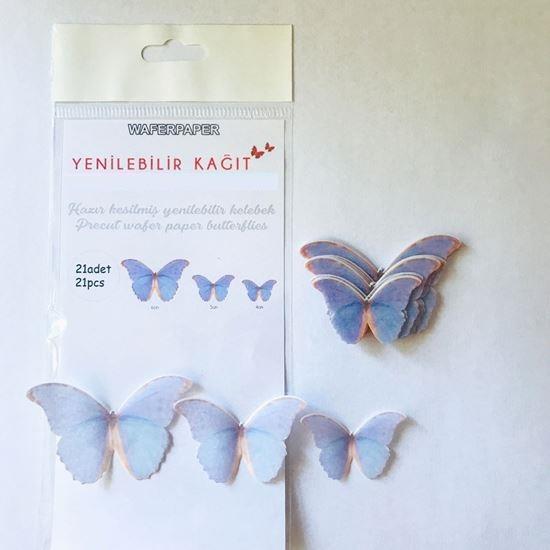 WAFFERPAPER YENİLEBİLİR KAĞIT MODEL - 7 | AdanaPastaMalzemeleri.com WAFFERPAPER YENİLEBİLİR KAĞIT KELEBEKLER MODEL - 7