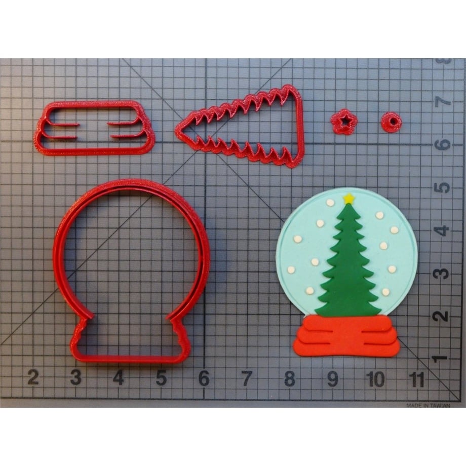 YILBAŞI KAR KÜRESİ KESİCİ KALIP 8 CM