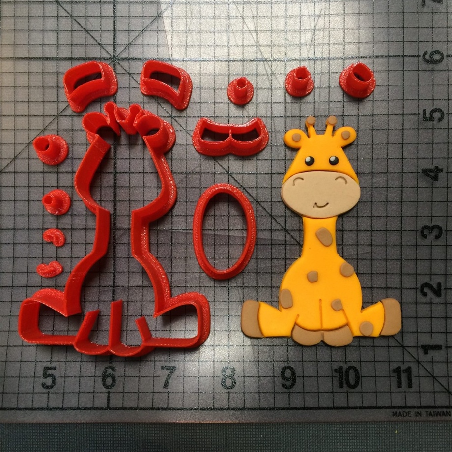 ZÜRAFA SET KESİCİ KALIP 8 CM