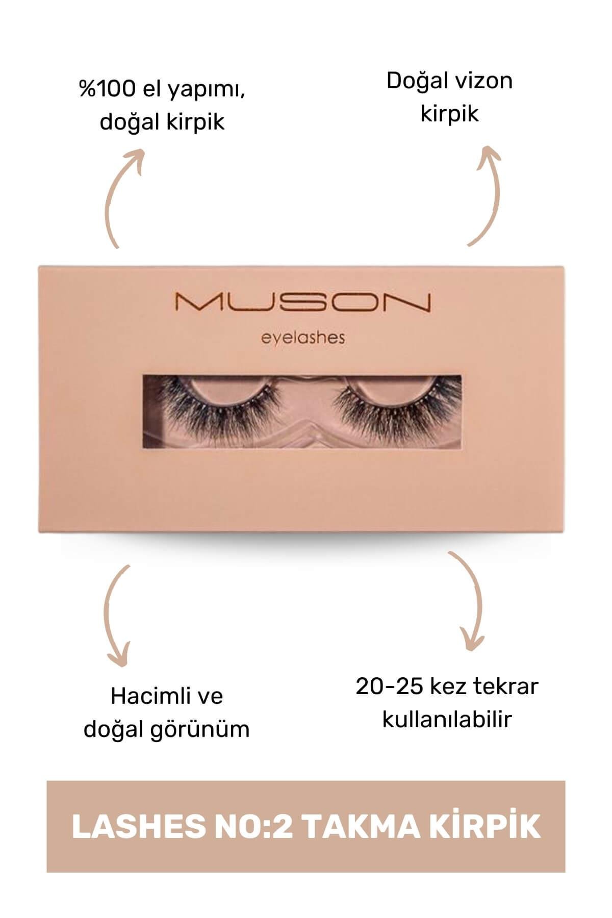 Muson Lashes No:2 Takma Kirpik