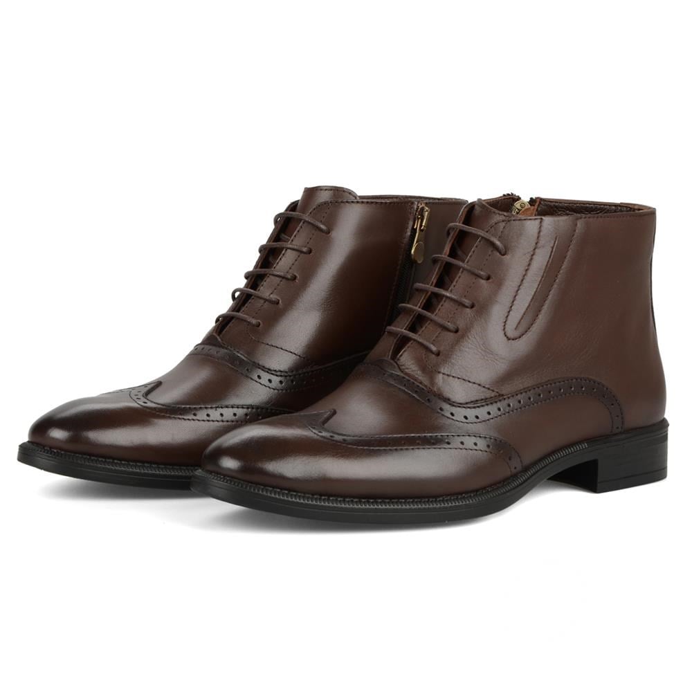 Black Oxford Boots for Men