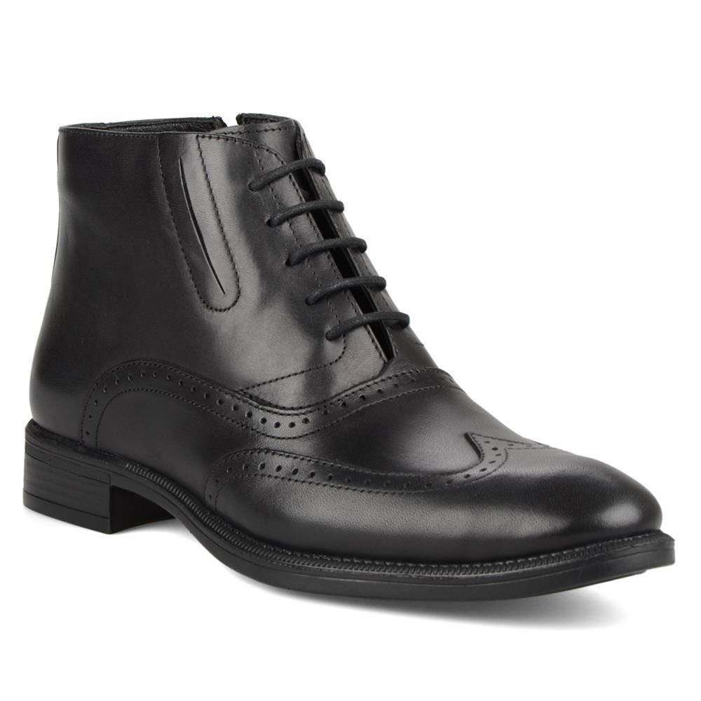 Black Oxford Boots for Men