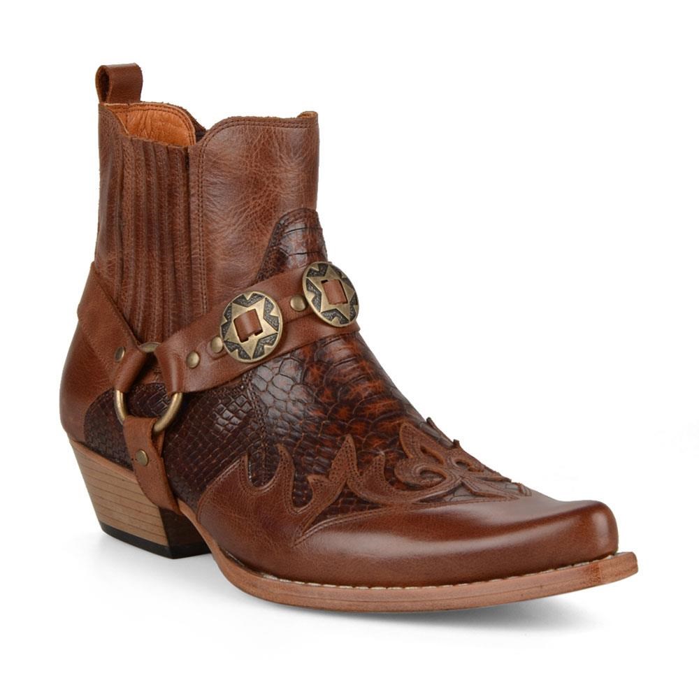 FootCourt Taba Western Erkek Kovboy Botu