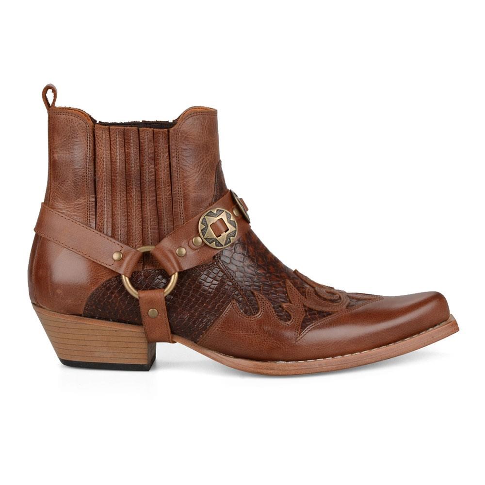 FootCourt Taba Western Erkek Kovboy Botu