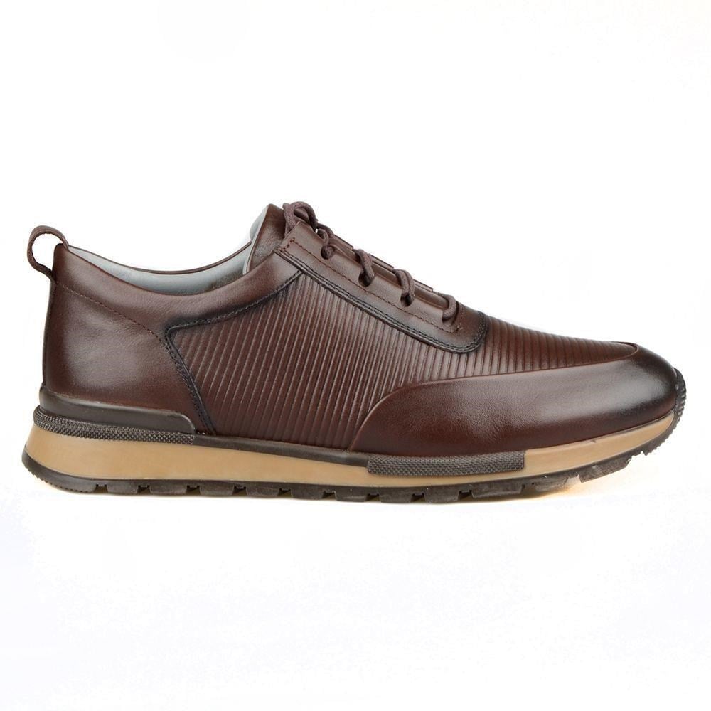 FootCourt Brown Men Sneakers
