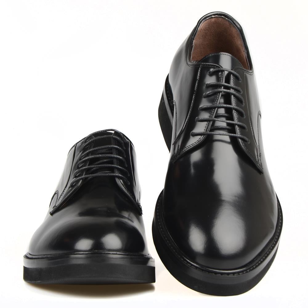 Black Leather Classic Mens Shoes