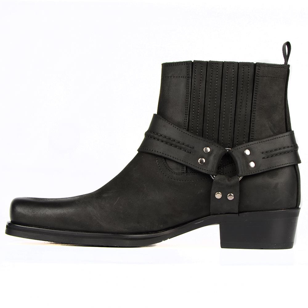 FootCourt Biker Boots Black