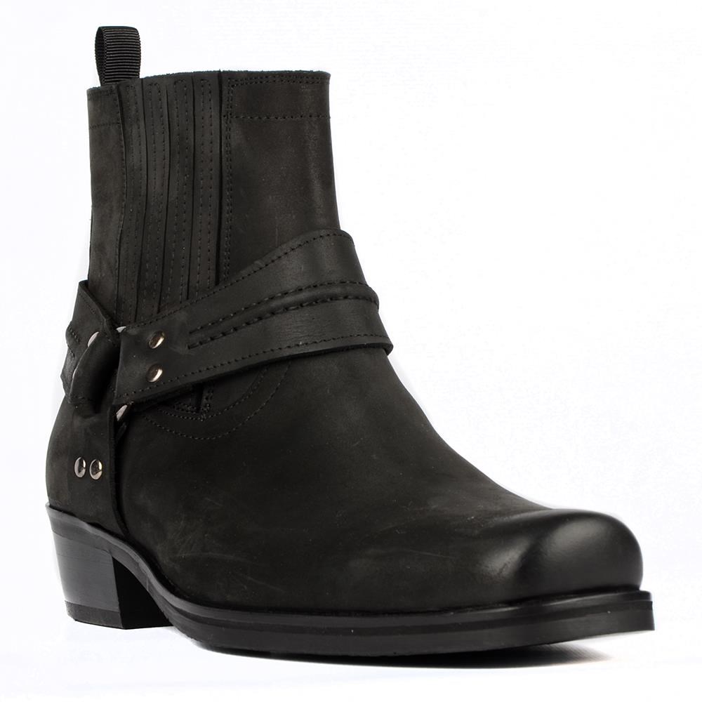 FootCourt Biker Boots Black