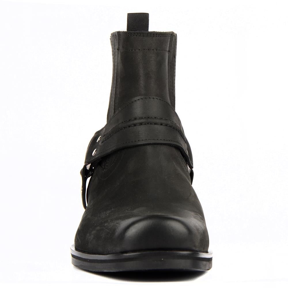 FootCourt Biker Boots Black