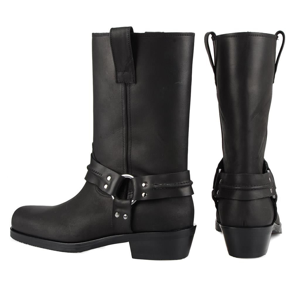 FootCourt Biker Boots Black