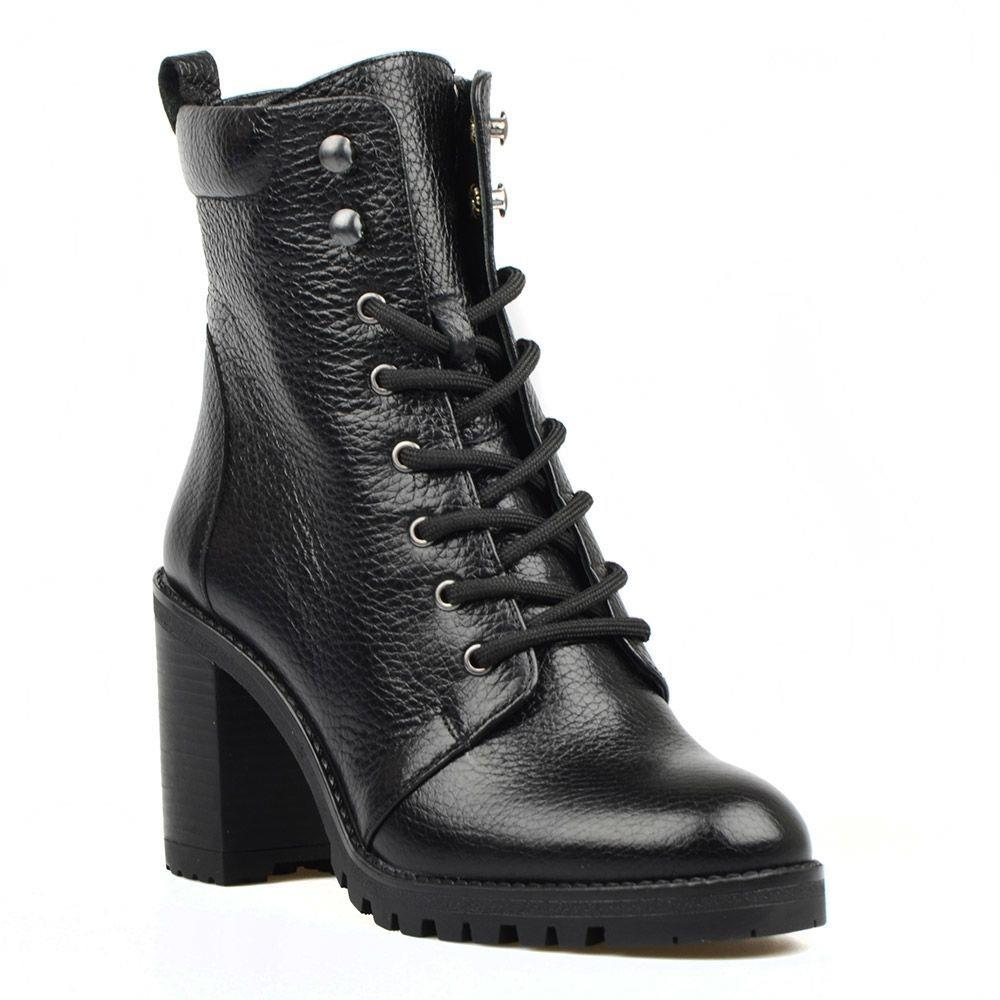 Siyah Kadın Deri Bot (Zeyna)