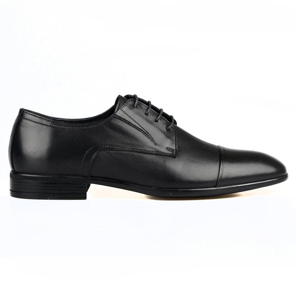 Black Leather Mens Classic Shoes