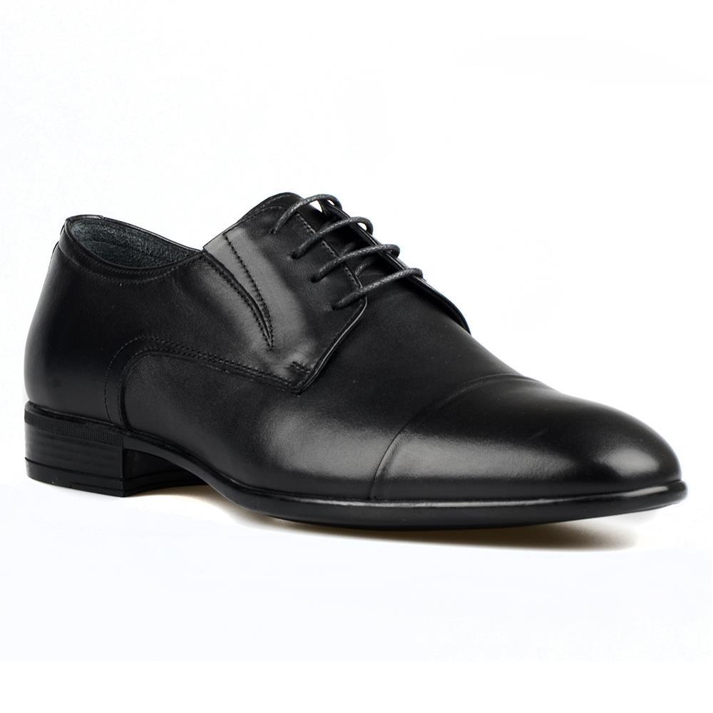 Black Leather Mens Classic Shoes