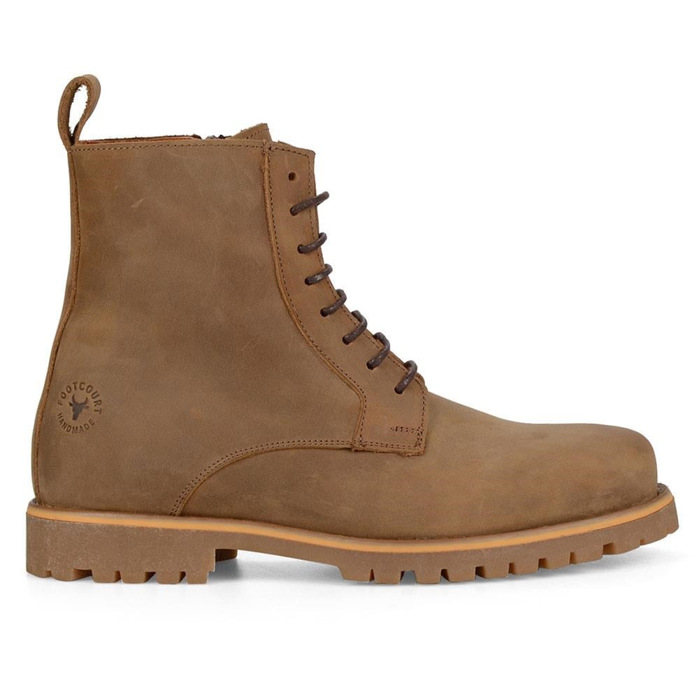 Men Boots Tan Oiled Leather Newcat