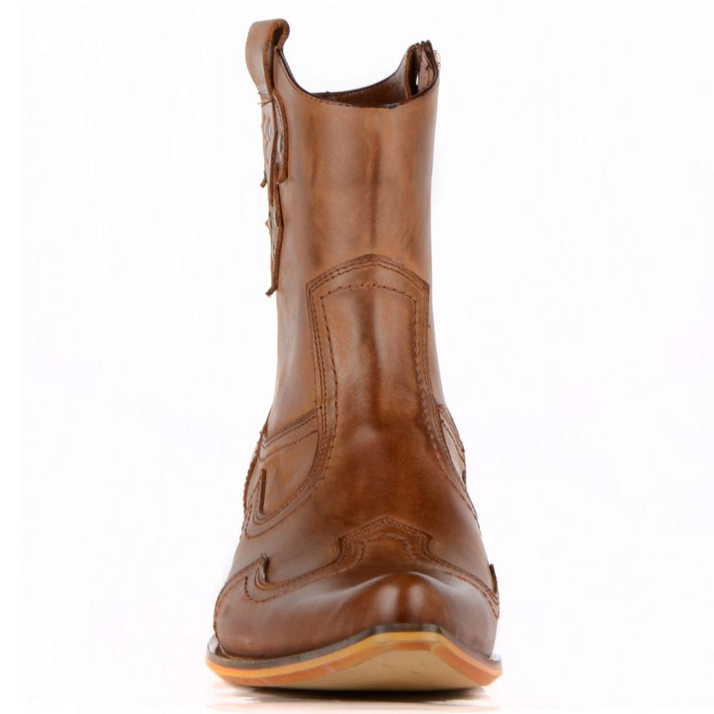 FootCourt Cowboy Boots Tan