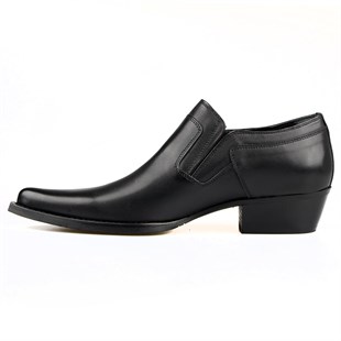 Black Mens Cowboy Shoes