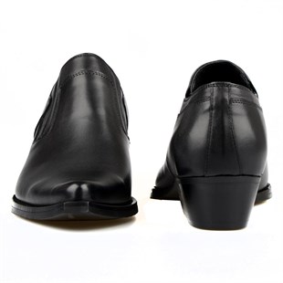 Black Mens Cowboy Shoes
