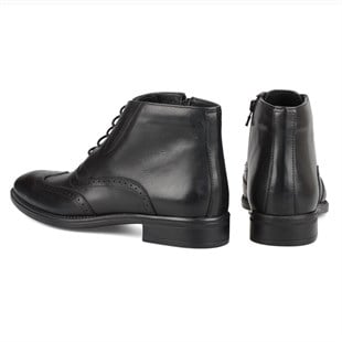 Erkek Siyah Oxford Bot 