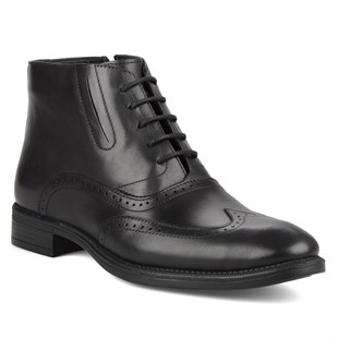Black Oxford Boots for Men