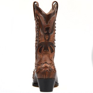 FootCourt Cowboy Boots Brown