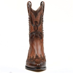 FootCourt Cowboy Boots Brown