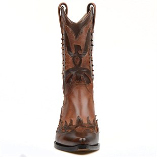 FootCourt Cowboy Boots Brown