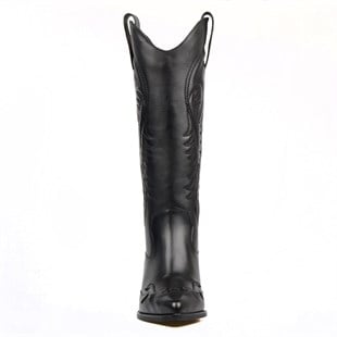 Womens Cowboy Boots Black