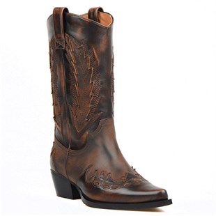 FootCourt Womens Boots Brown