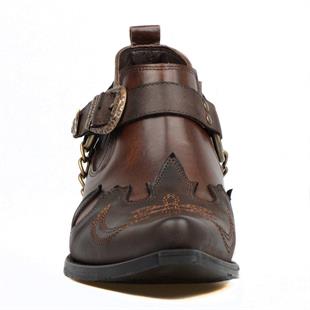 Kahverengi Erkek Kovboy Ayakkabısı (Axe)