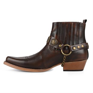 FootCourt Cowboy Boots Brown