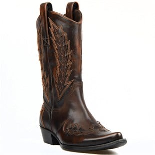 FootCourt Cowboy Boots Brown