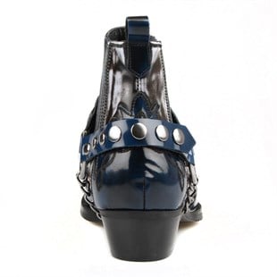 Lacivert Erkek Kovboy Botu (Gar)