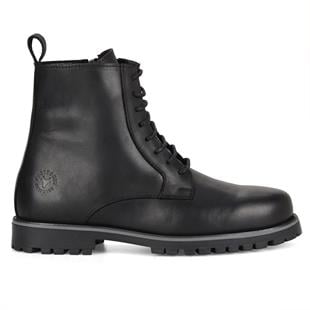 Siyah Erkek Bot Fermuarlı Newcat