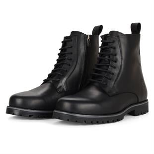 Siyah Erkek Bot Fermuarlı Newcat