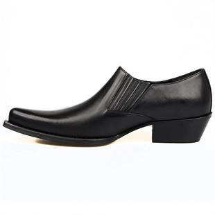 Siyah Erkek Kovboy Ayakkabı (Berlin)