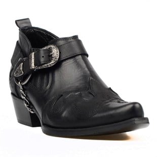 FootCourt Cowboy Shoes Black