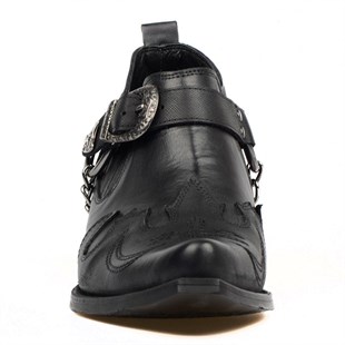 FootCourt Cowboy Shoes Black