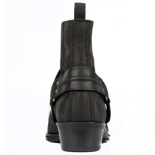 FootCourt Biker Boots Black