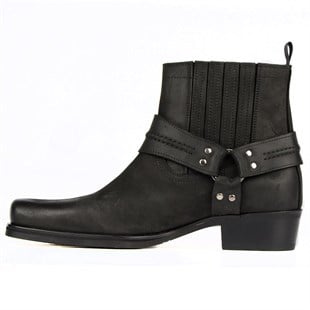 FootCourt Biker Boots Black